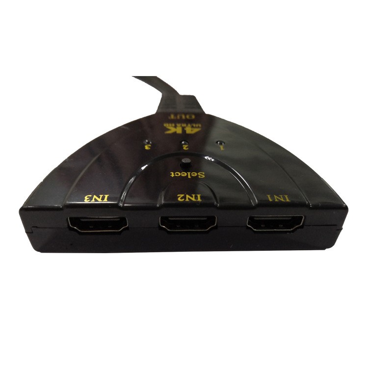 4K HDMI 2.0 Cable Auto Switch Switcher Splitter Adapter 3 In to 1 Out Devices