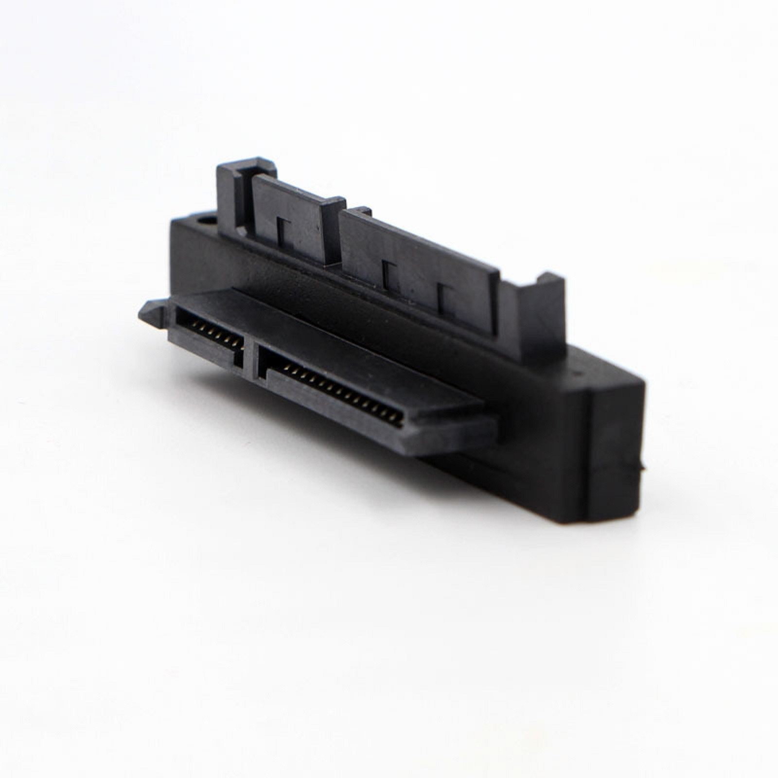 90 Degree SATA 22Pin 7+15 Male To SATA 22Pin Female Connector SATA Adapter Cable