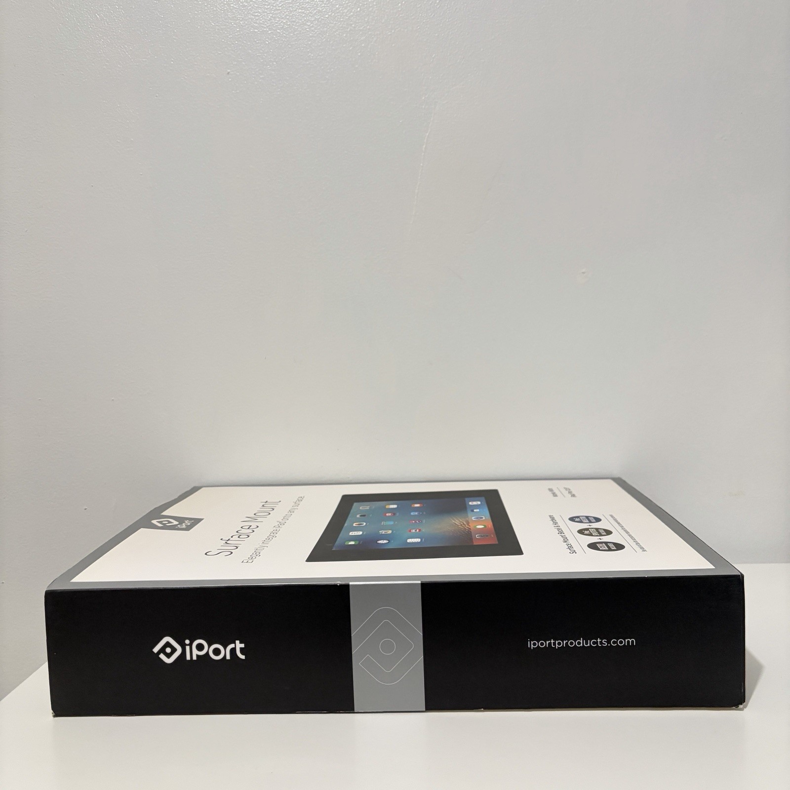 iPort Surface Mount Bezel for Apple iPad Pro 12.9″ – Black – New Open Box
