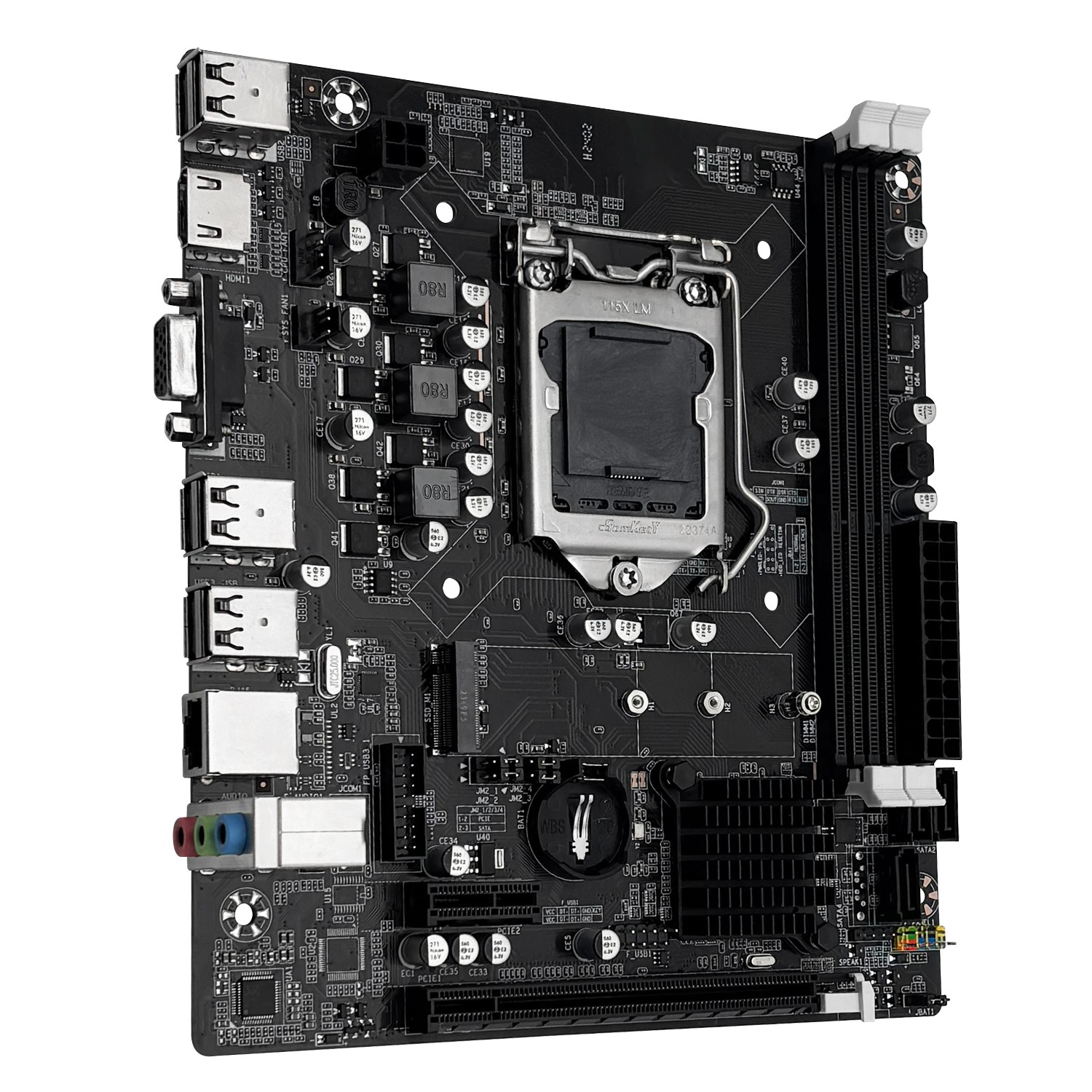 H61C Motherboard LGA 1155 2*DDR3 RAM w HDMI VGA for Intel i3 i5 i7 Core Pentium