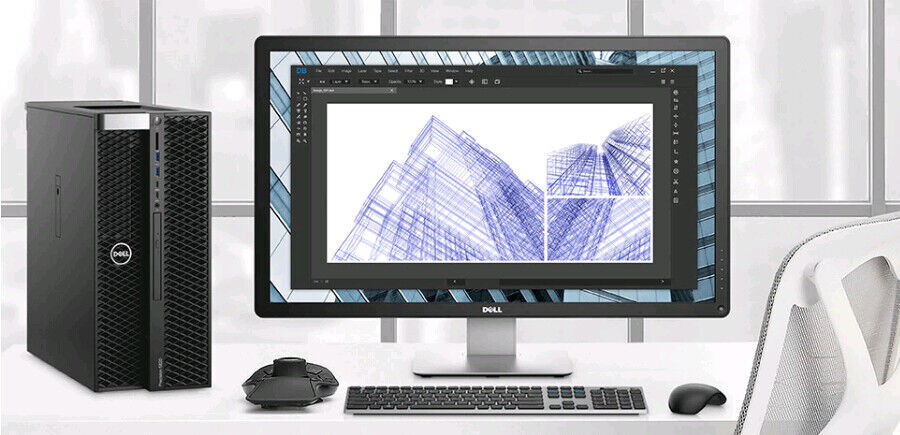 Dell Precision T5820 Workstation W-2140B 64GB K620 960GB SSD WIFI WIN11
