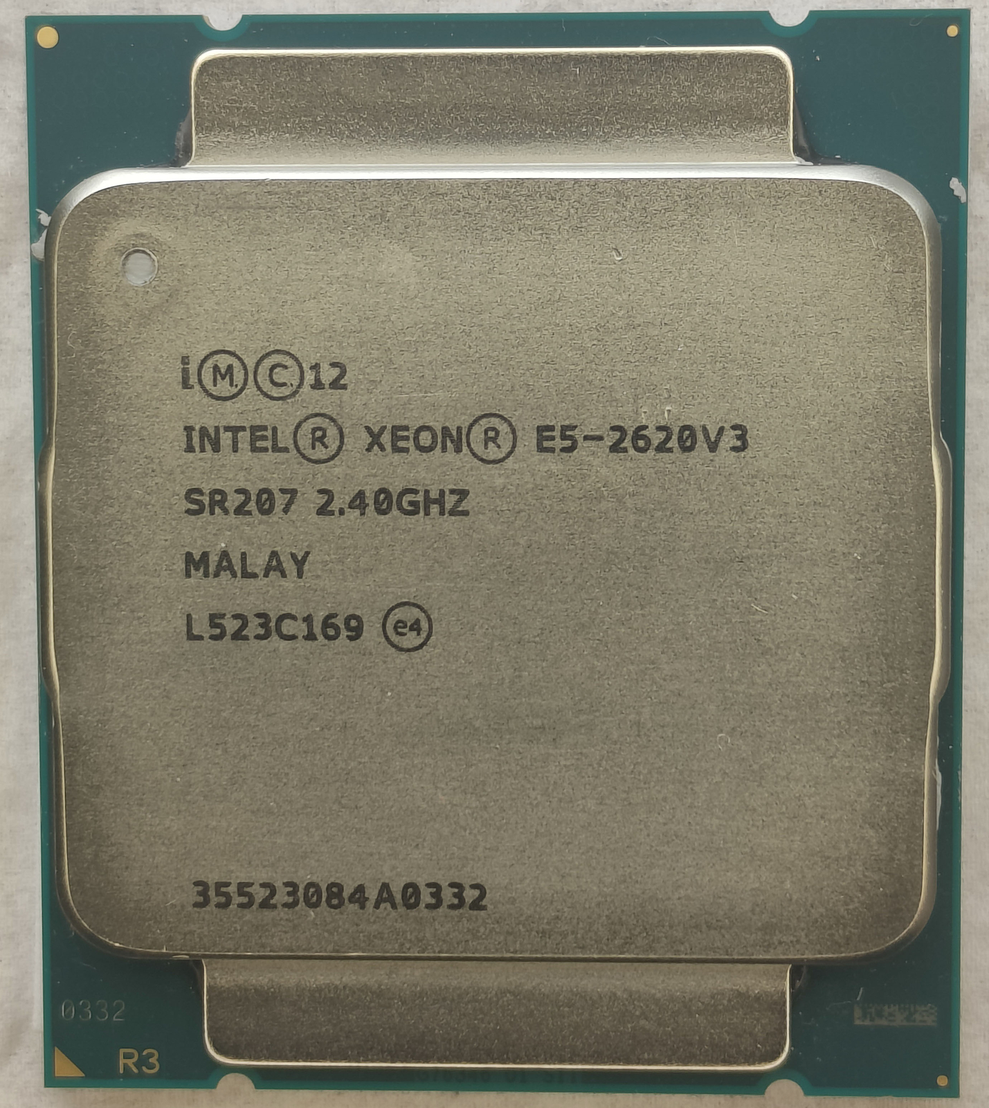 Intel Xeon E5-2620 V3 2.40GHz Socket LGA2011-3 Processor CPU (SR207)
