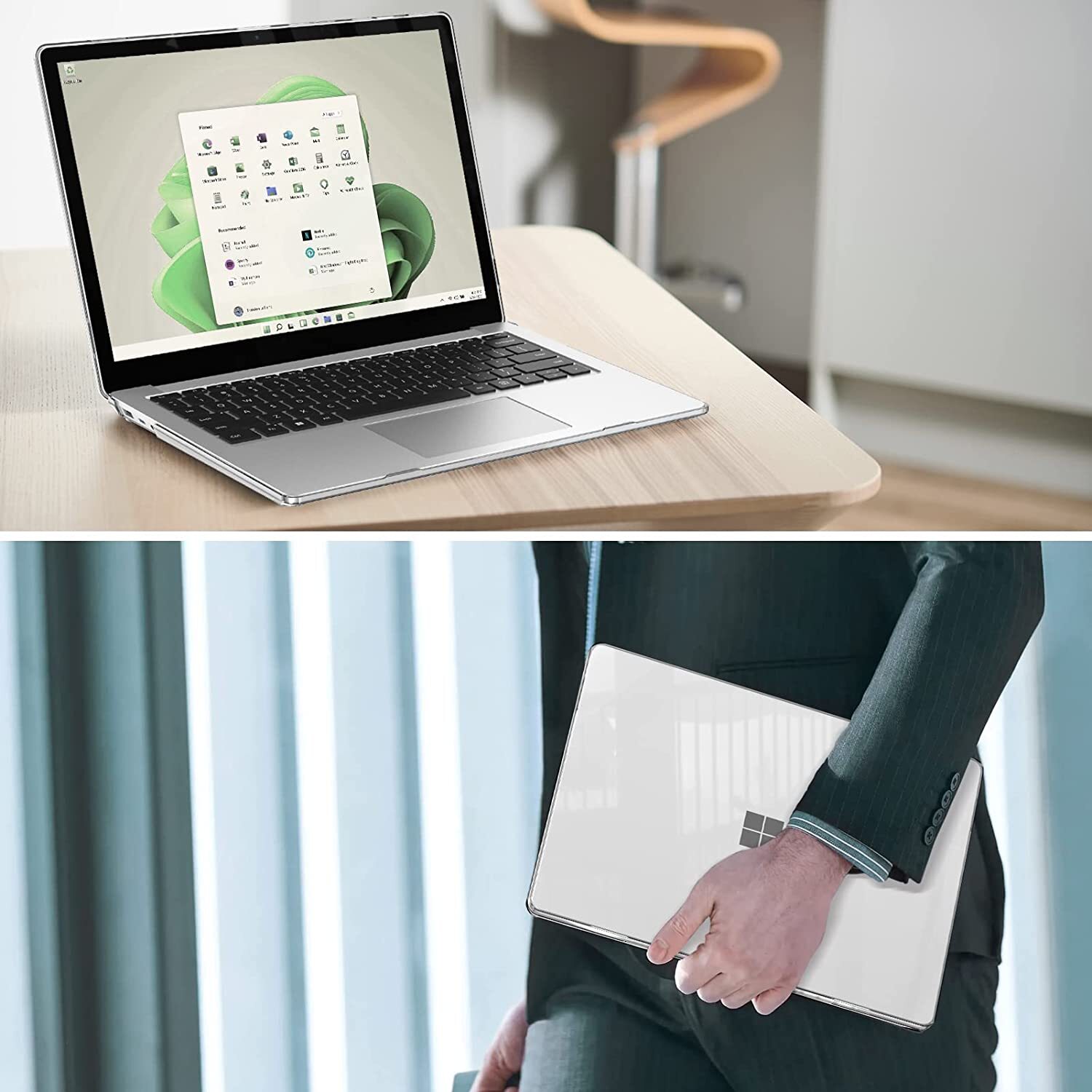 Case for 13.5 Inch Microsoft Surface Laptop 5/4/3 Slim Snap On Hard Shell Cover