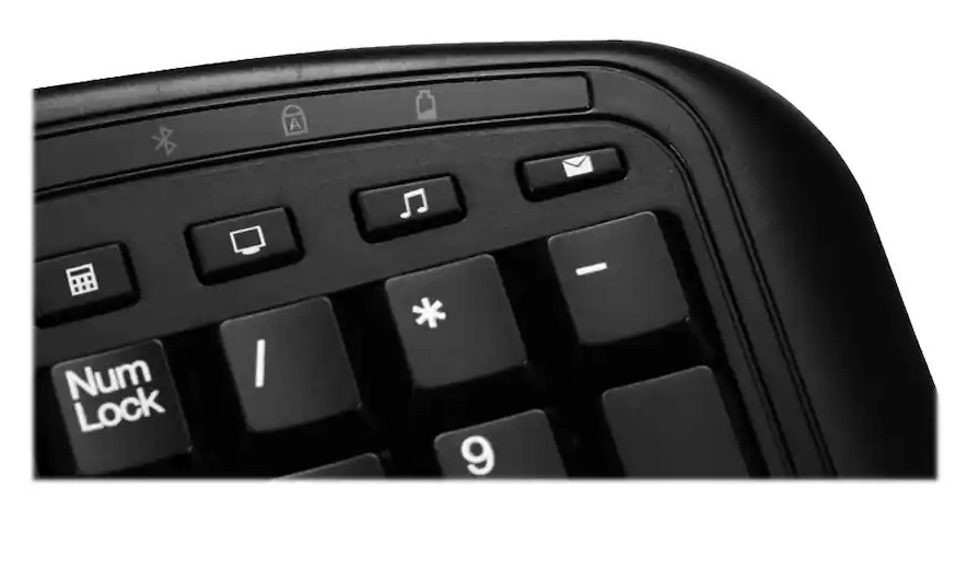 Adesso Tru-Form Media 1500 Wireless Ergonomic Keyboard and Laser Mouse