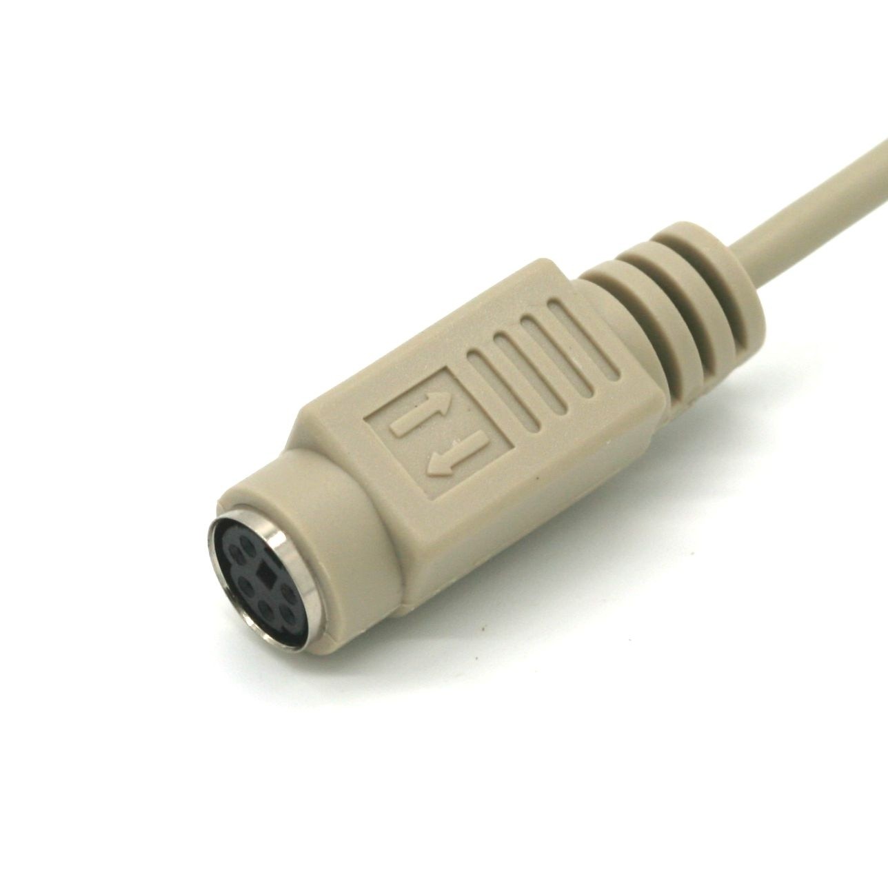 PS2-F Mouse to DB9-F Serial Port Adapter Cable 5 Inch