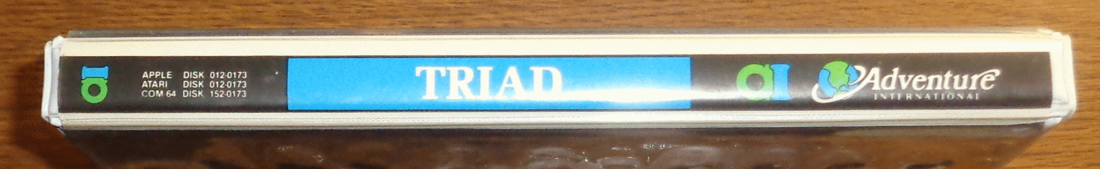 Triad – Adventure International Empty Apple Atari Vintage Computer Game Case/Box