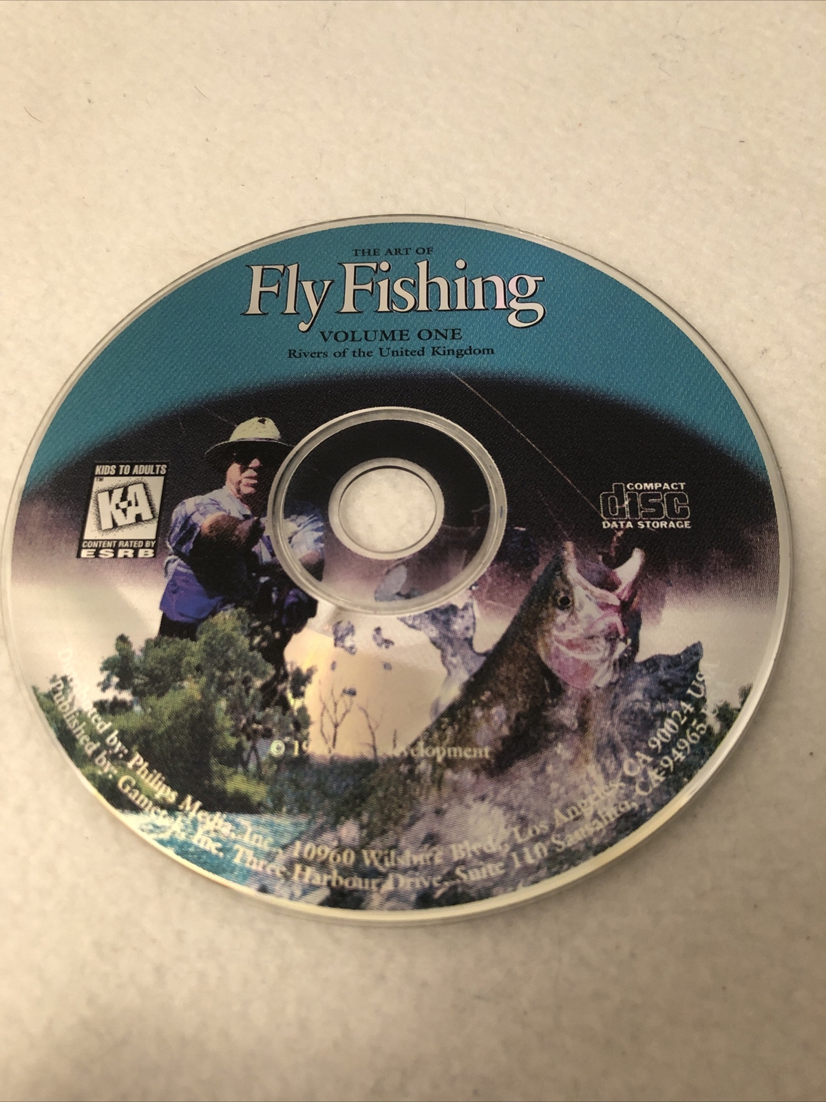 The Art Of Fly Fishing Volume 1 Pc Cd-rom & Windows 95 Disc Only