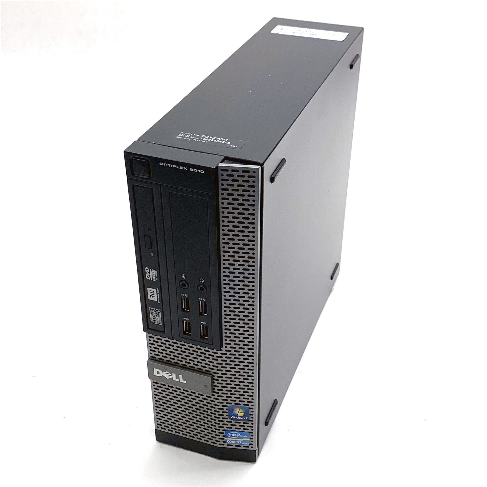 Dell Optiplex 9010 SFF Intel i7-3770 3.40Ghz 8GB DDR3 500GB HDD Desktop PC
