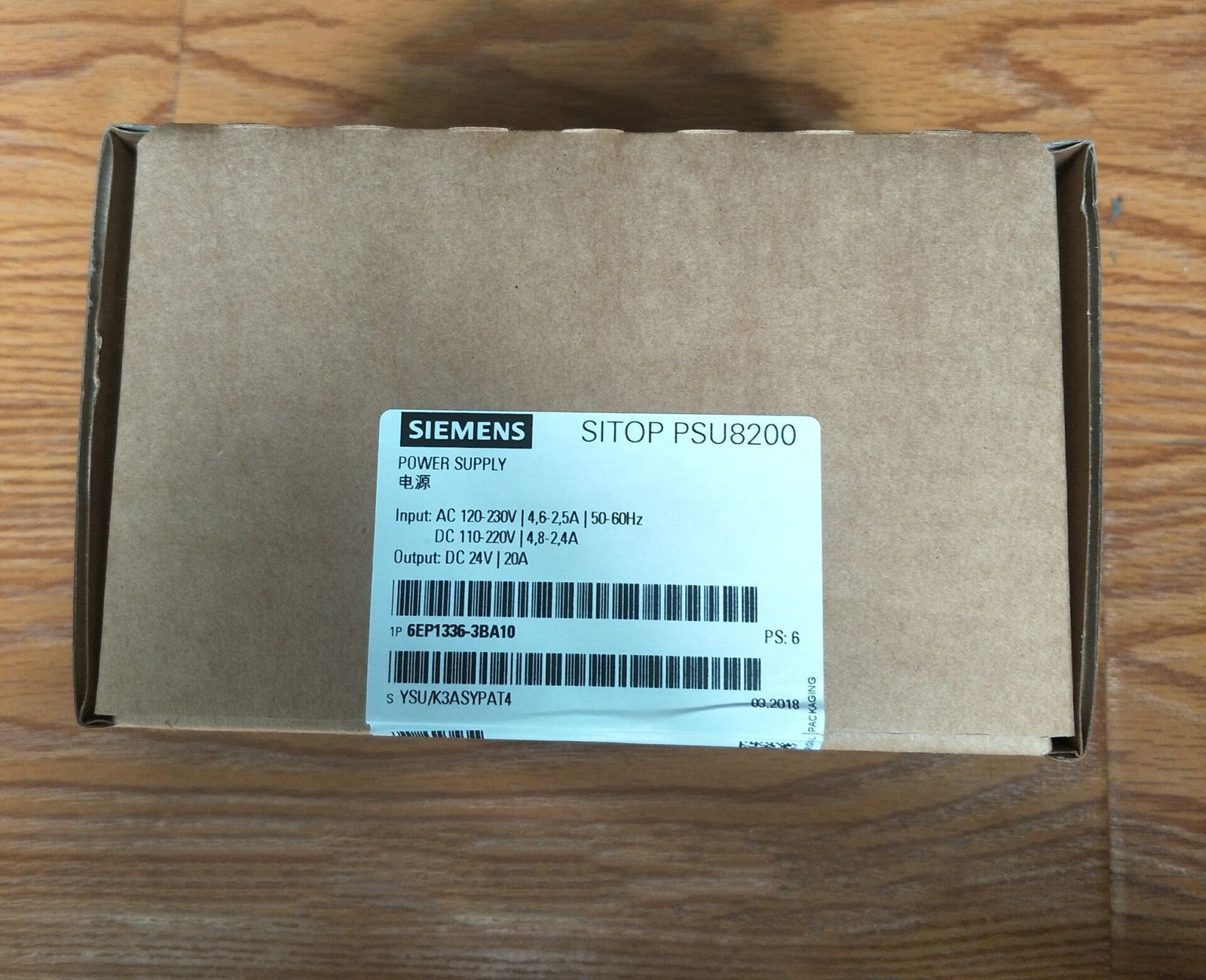 NEW SIEMENS In Box Power Supply 6EP1 436-3BA10 6EP1436-3BA10 ship DHL