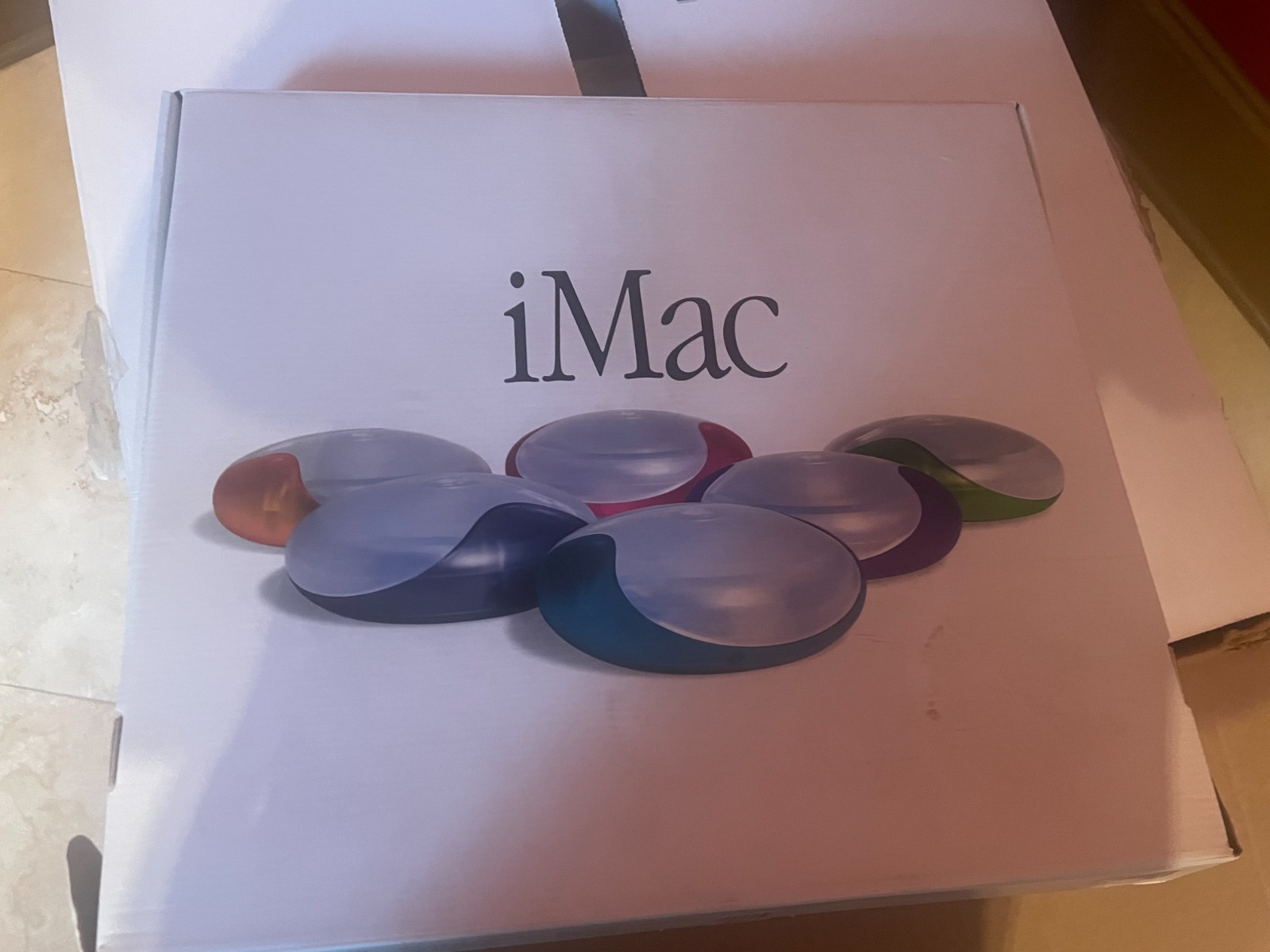 Vintage Apple iMac PowerPC G3 M5521 Blueberry 350MHz, 320MB, Works Perfect & Box