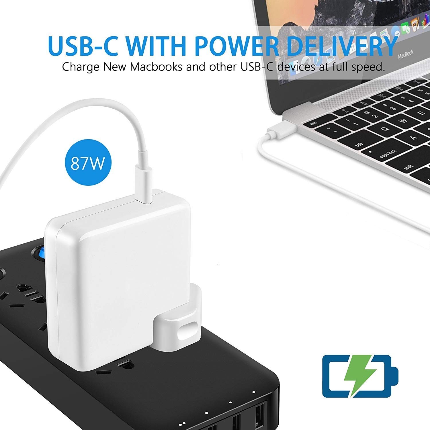Mac AC Power Charger Adapter United Kingdom Wall Plug Duckhead, Seoyo Convert