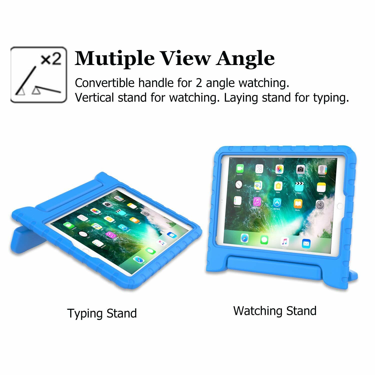 Kids Shockproof Foam Case Handle Cover Stand for iPad 2 3 4 5 Mini Air Pro 10.5