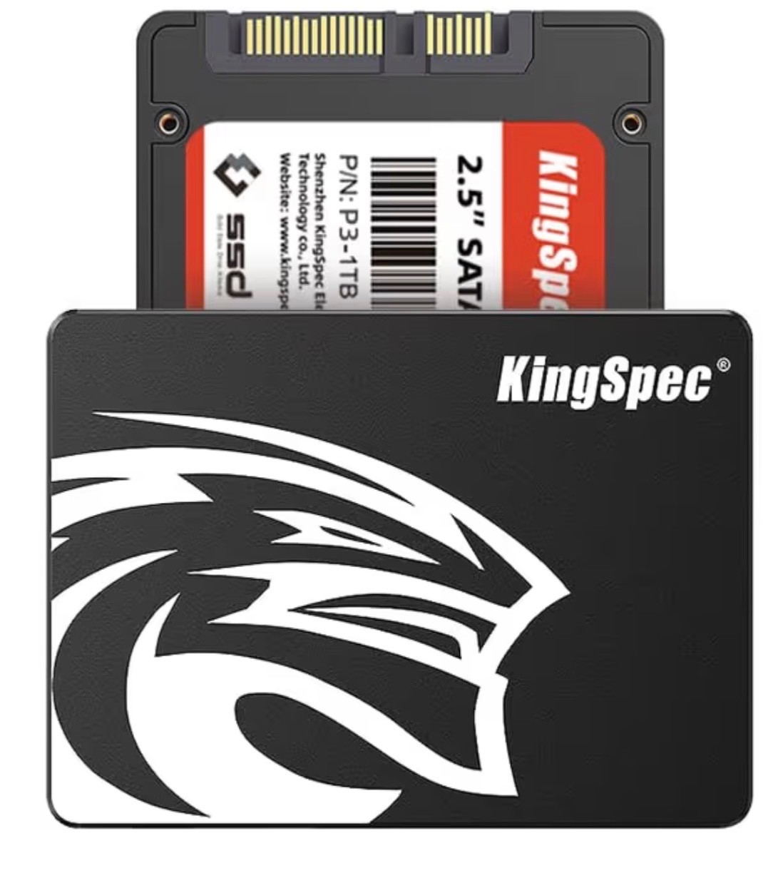 1TB 2.5 SSD SATA III Internal – 550MB/s Read, 520MB/s Write with 3D NAND Flash,