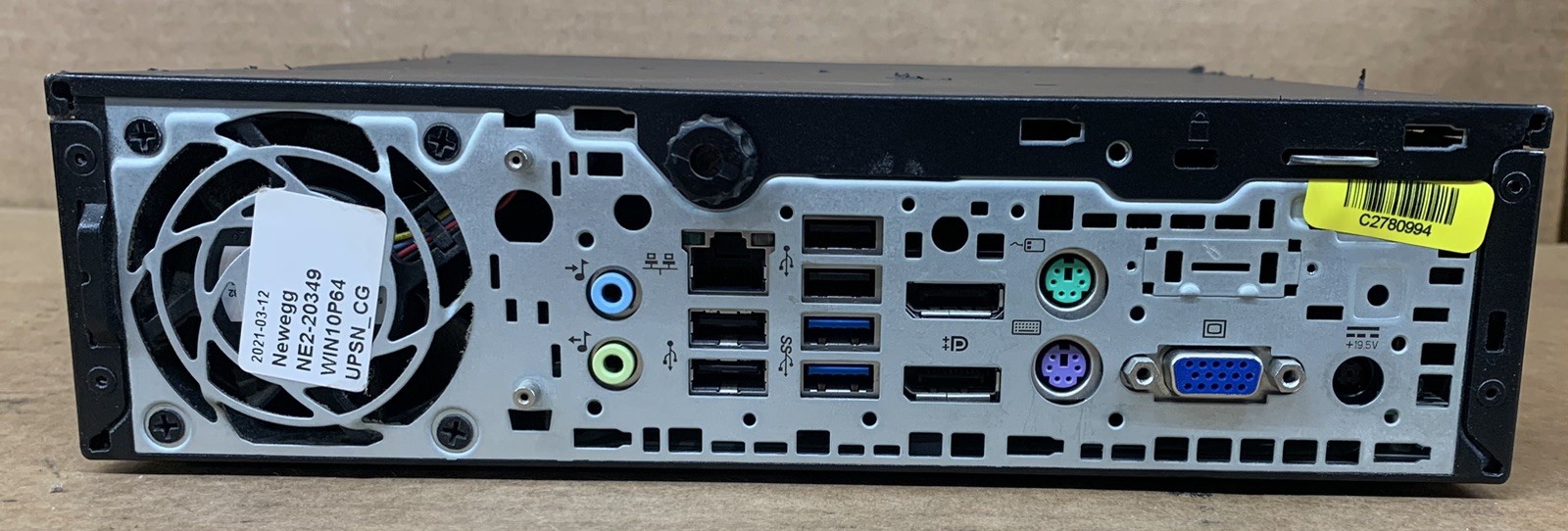HP EliteDesk 800 G1 USDT Intel Core i5-4570S@3.00GHz 4GB DDR3 RAM 320GB HDD WIN