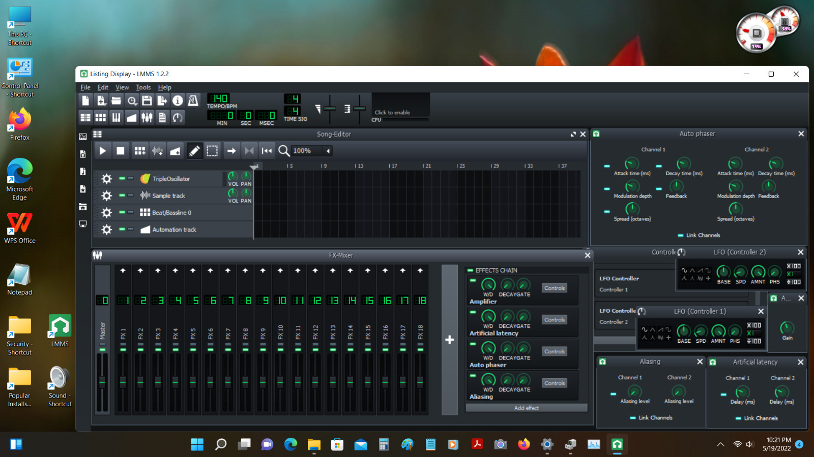 🎼Eco Music Production Studio DAW PC 5.1 Audio: i7*/10GB/250GB SSD+250GB WiFi