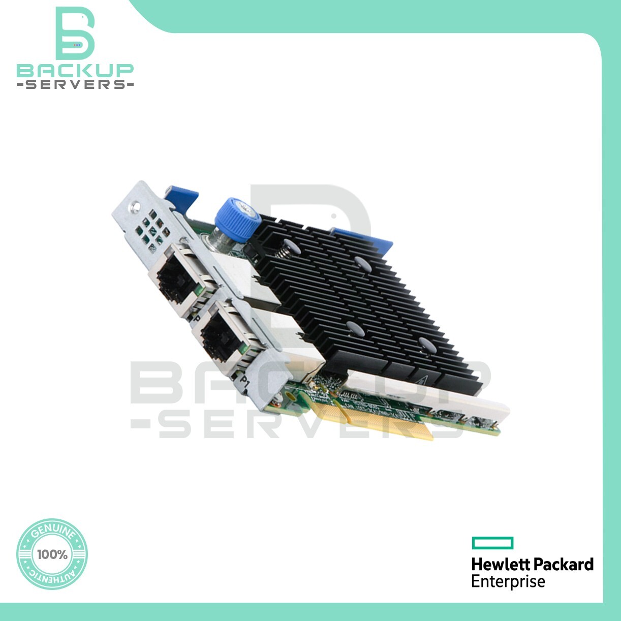 817721-B21 HP 535FLR-T 2-Port 10Gbps PCI-e 3.0 RJ-45 Network Adapter 854177-001