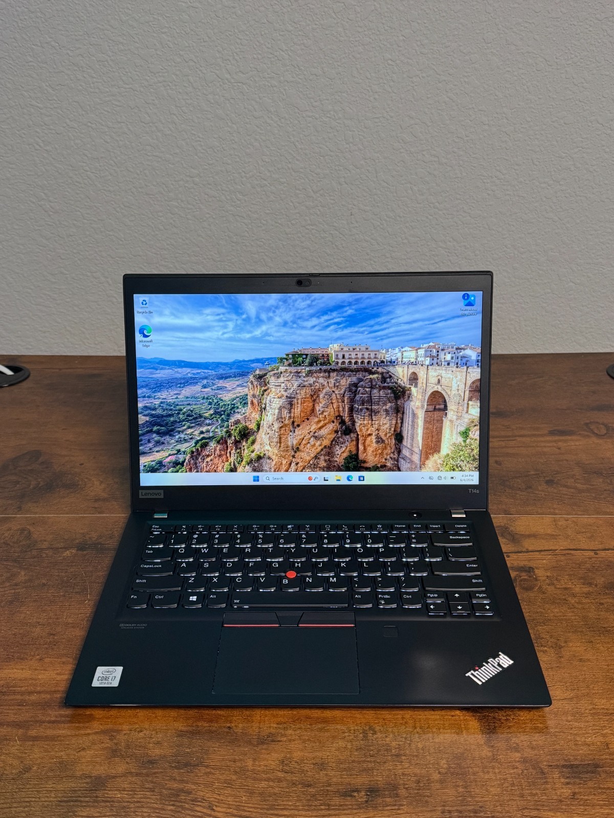 LENOVO THINKPAD T14s GEN 1 Intel i7-10610U@1.80GHz 16GB RAM 512GB SSD Win 11
