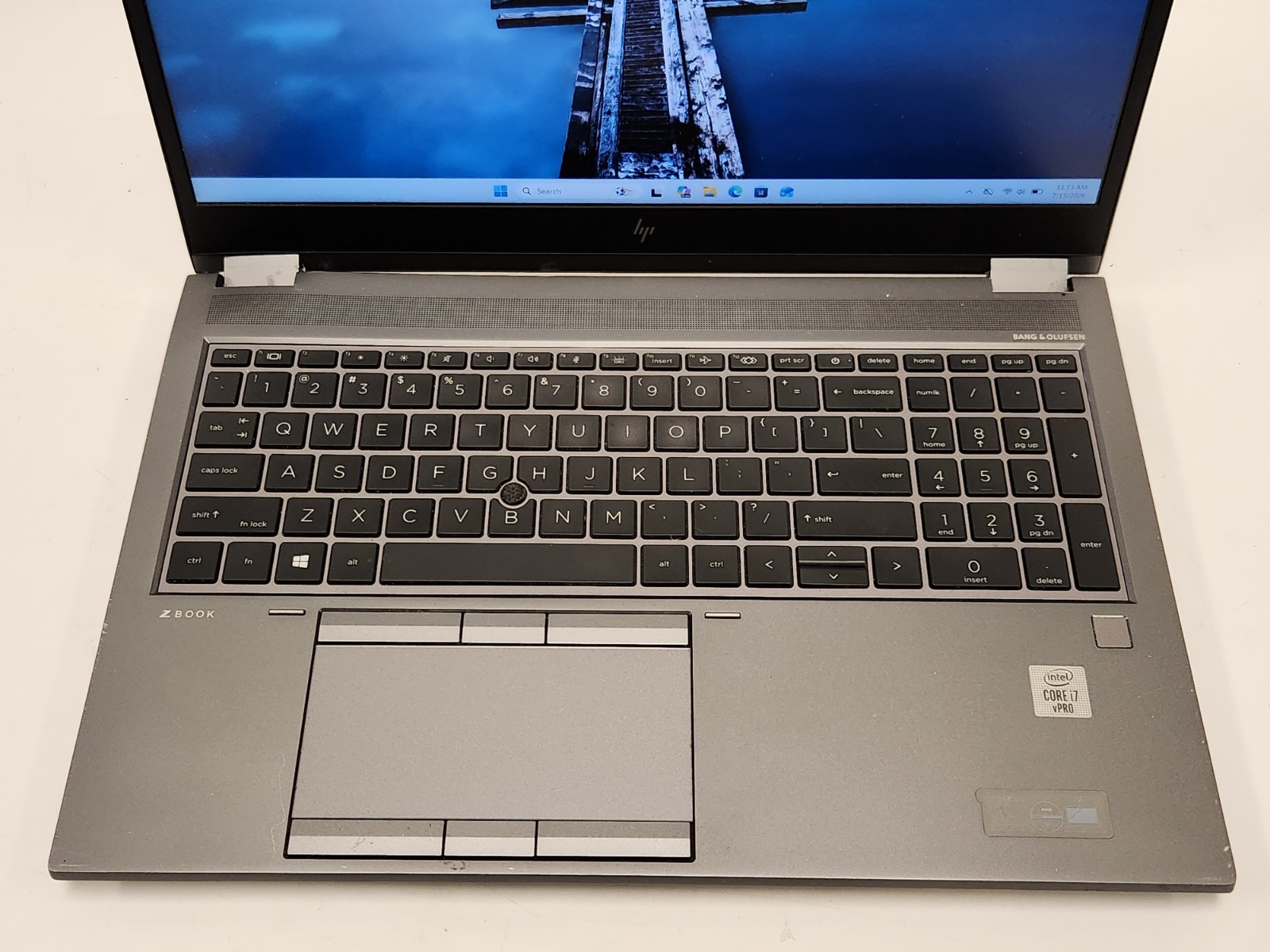HP ZBook Fury 15 G7 15.6″ i7-10850H 2.7GHz 8GB 512GB W11P Quadro T2000 70% BATT