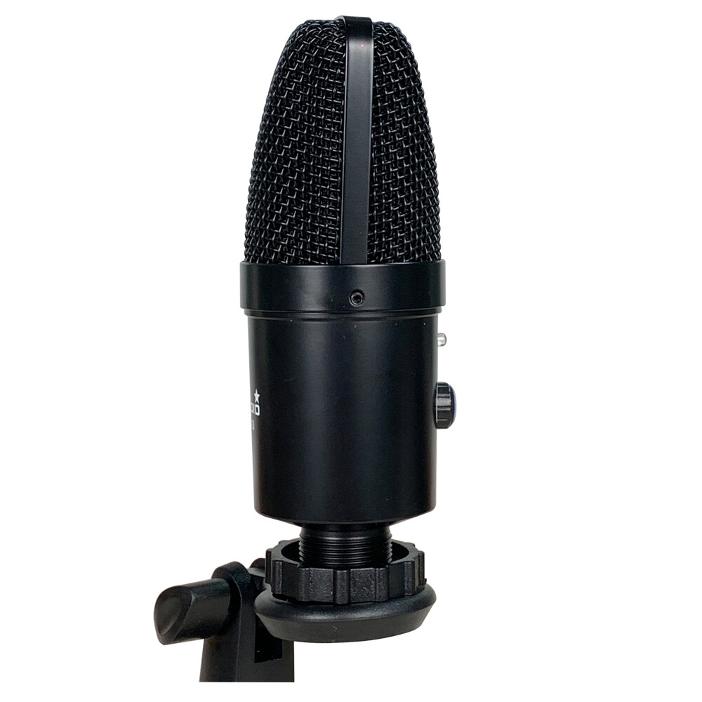 USB Condenser Live Microphone Kit Complete Set For Laptop Studio Recording Sings