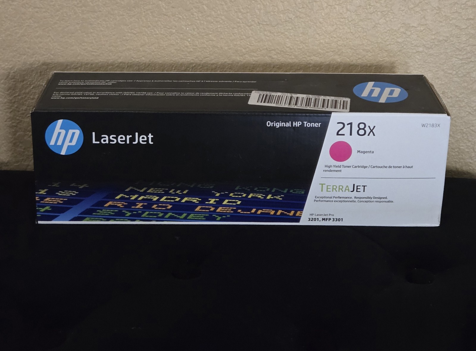 HP 218X W2183X Magenta Toner Cartridge High Yield LaserJet OEM New Sealed
