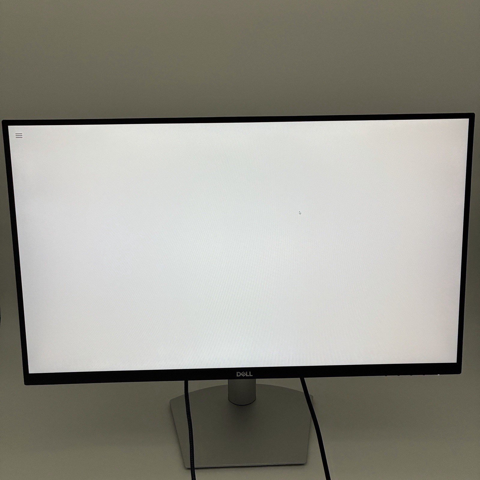 Dell S2722DC Monitor WQHD 2560×1440 75Hz USB C Built in Speaker Platinum Silver
