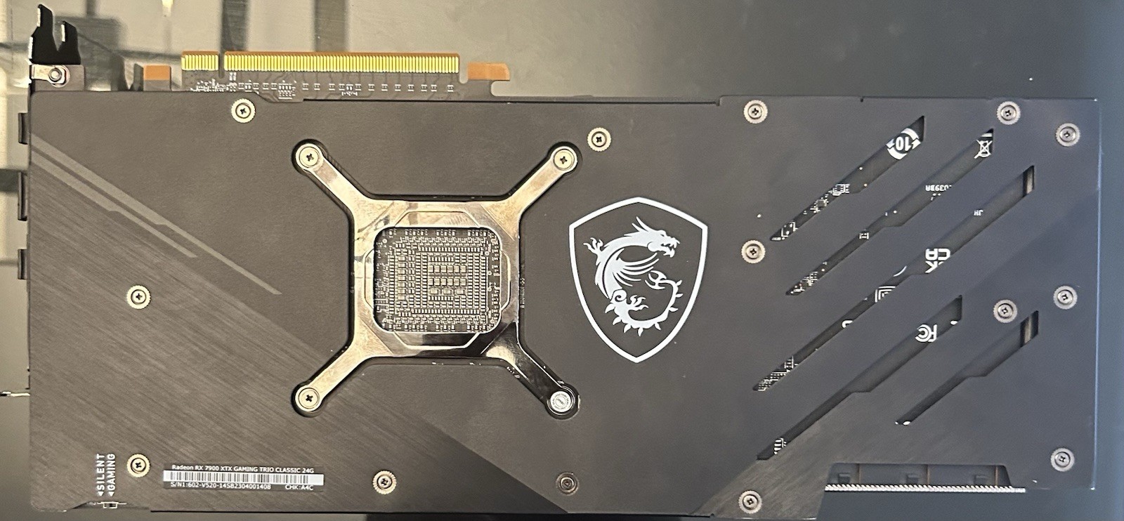 MSI Gaming Trio Classic Radeon RX 7900 XTX 24GB