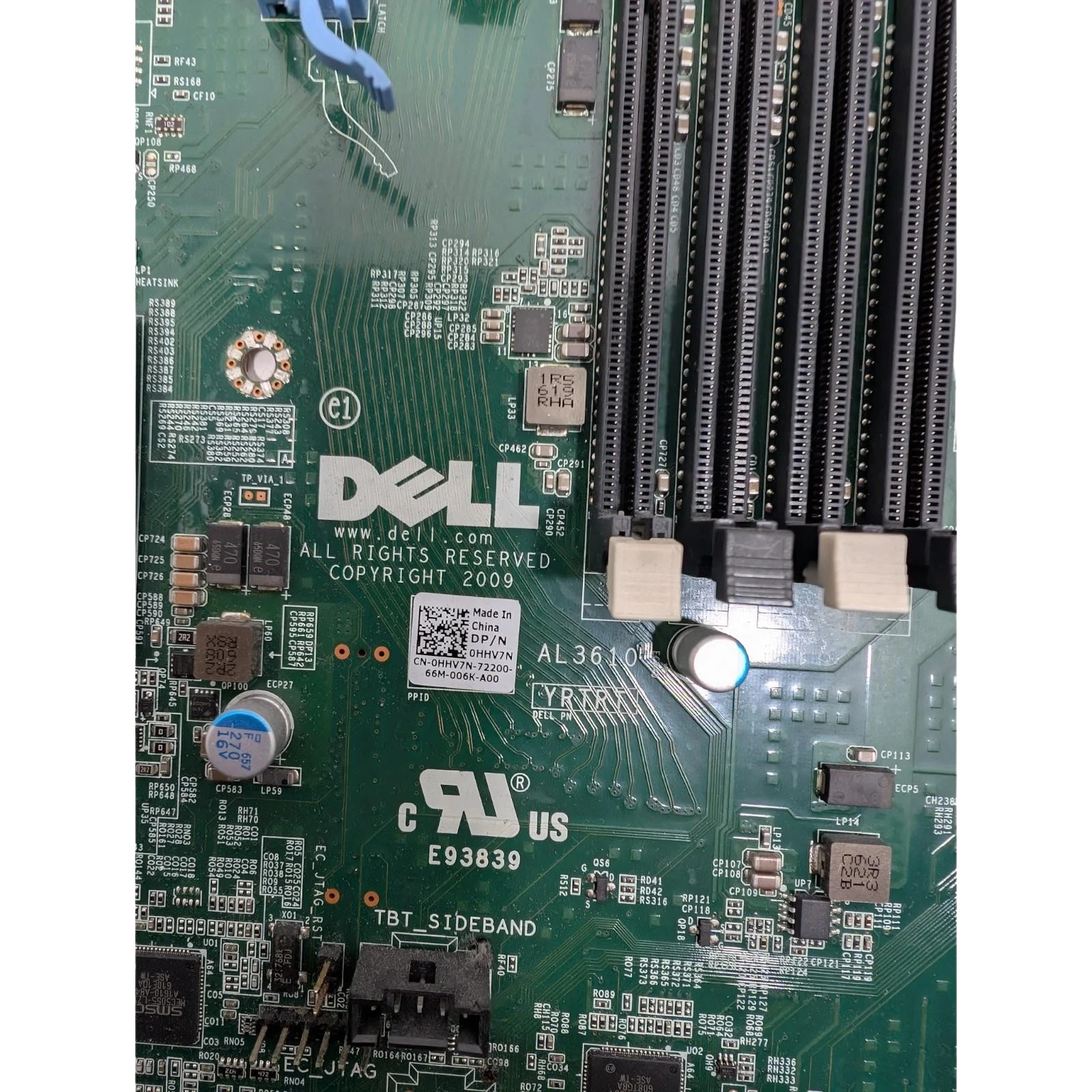Dell Precision T5810 LGA 2011-3 Motherboard w/ Intel E5-1603V3 CPU SR20K