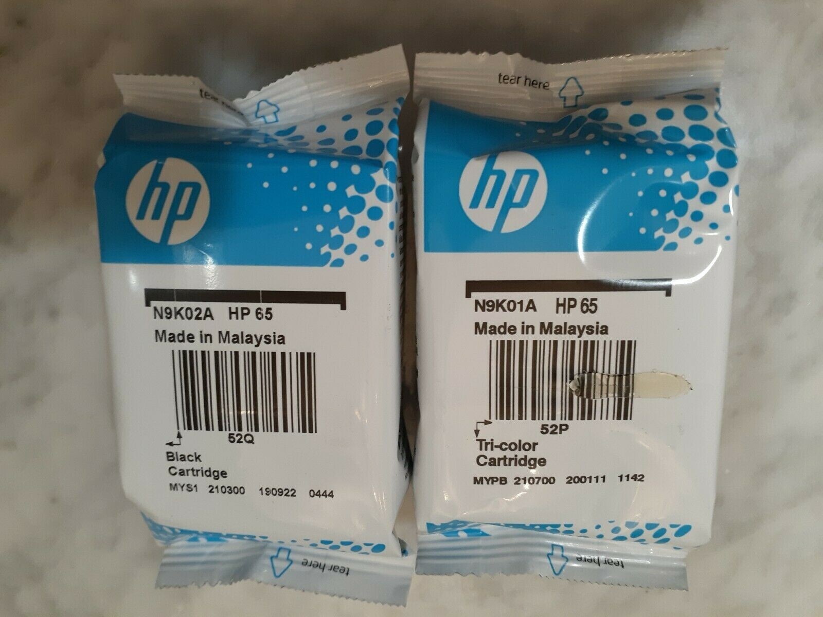 Genuine HP 65 Ink Cartridge Combo Pack for HP 2622 3752 3755 3722 printer-NEW
