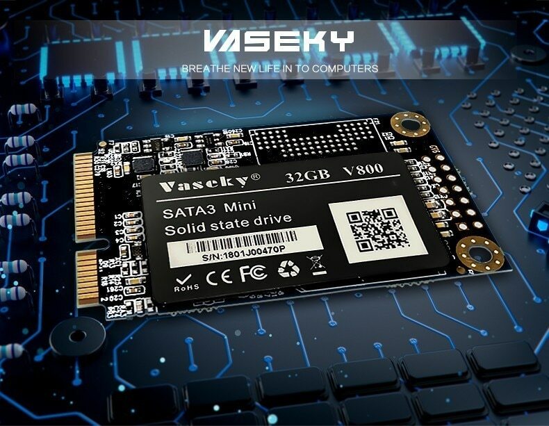 Msata SSD 120GB 250GB 240GB 480GB 1TB SATA Internal Solid State Drives 1.8 Inch