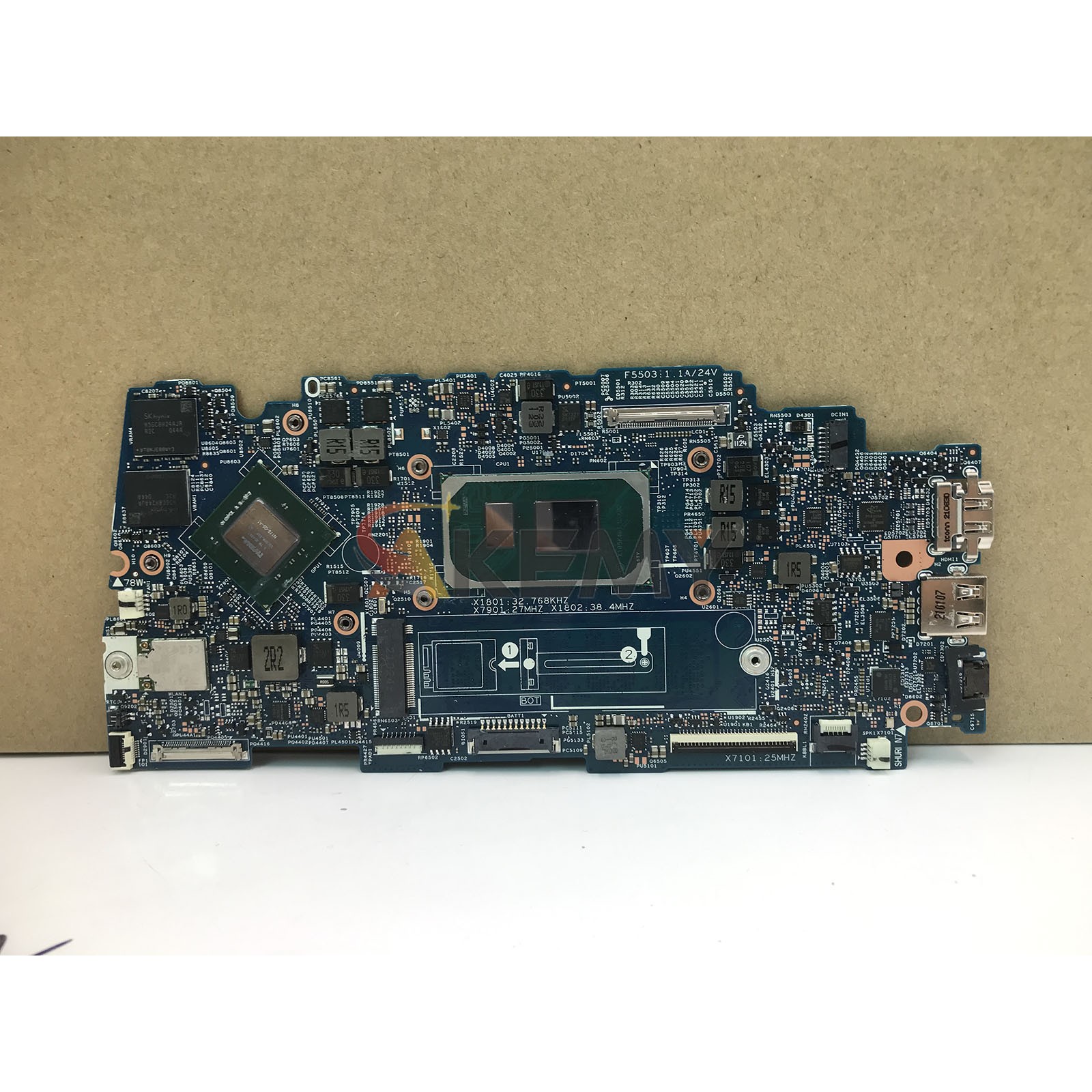 19765-1 Mainboard For Dell Inspiron 7400 7300 Vostro 5301 0X49H6 with i3 i5 i7