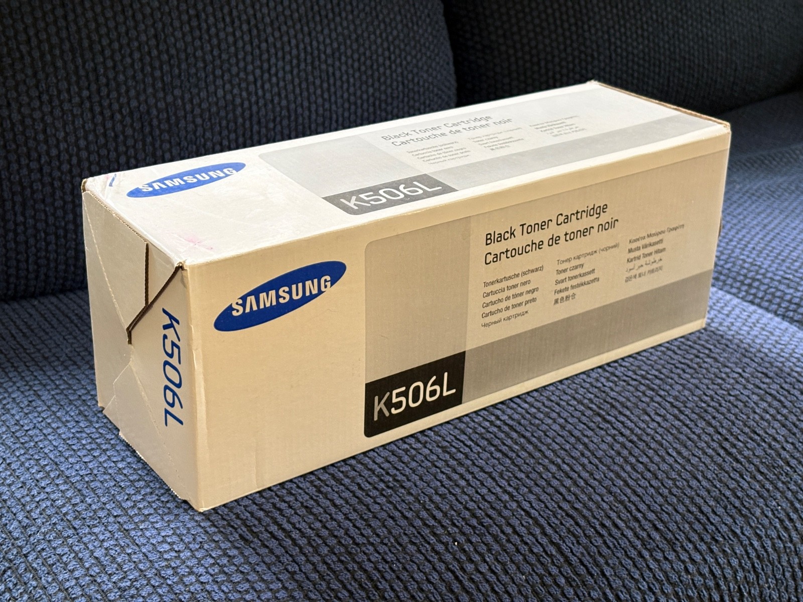 Samsung CLT-K506L Black Toner Cartridge NEW OEM SEALED (CLP-680 CLX-6260)