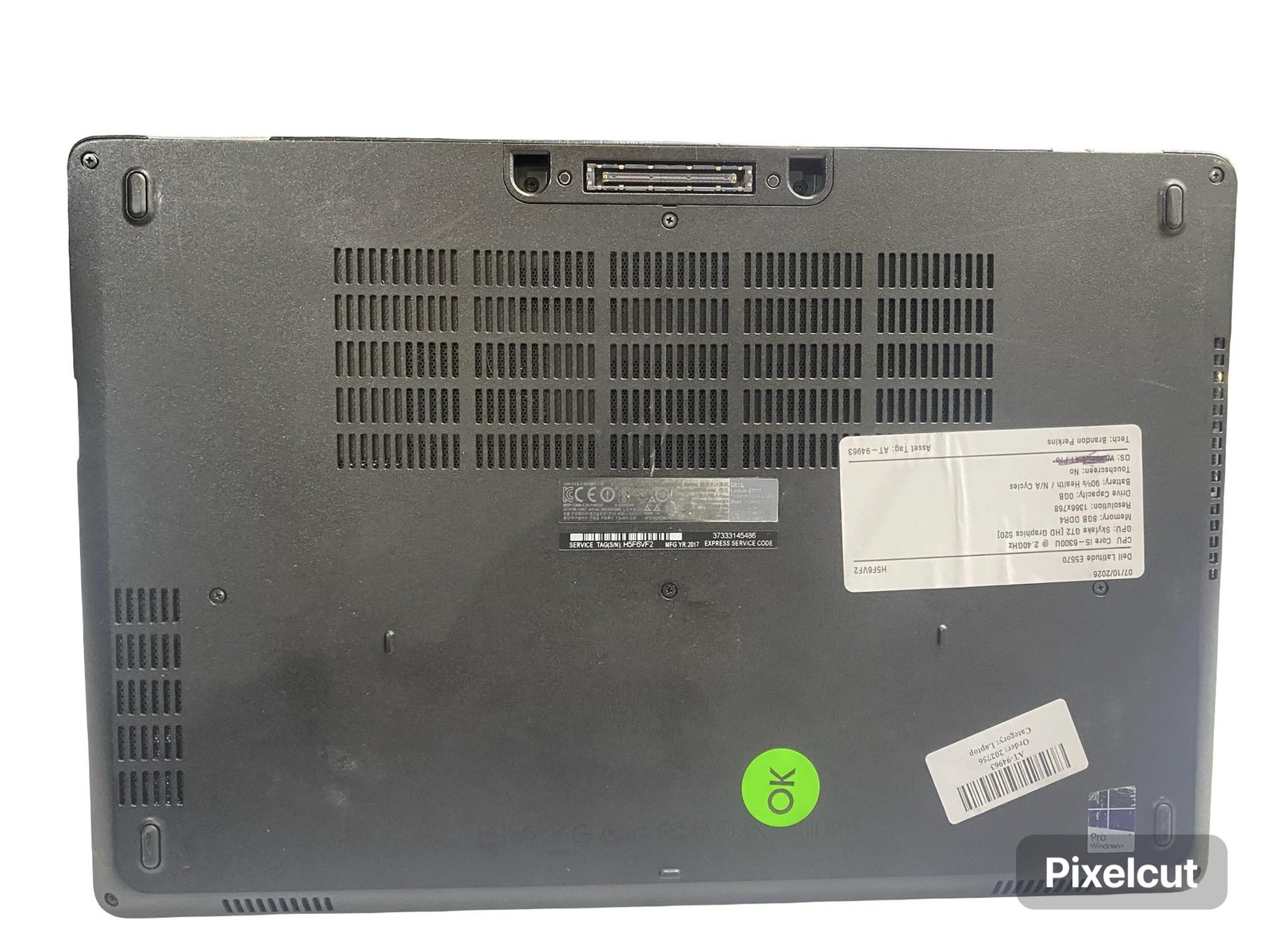 Dell Latitude e5570 i5 6300U 8GB No OS w/Battery Grade C