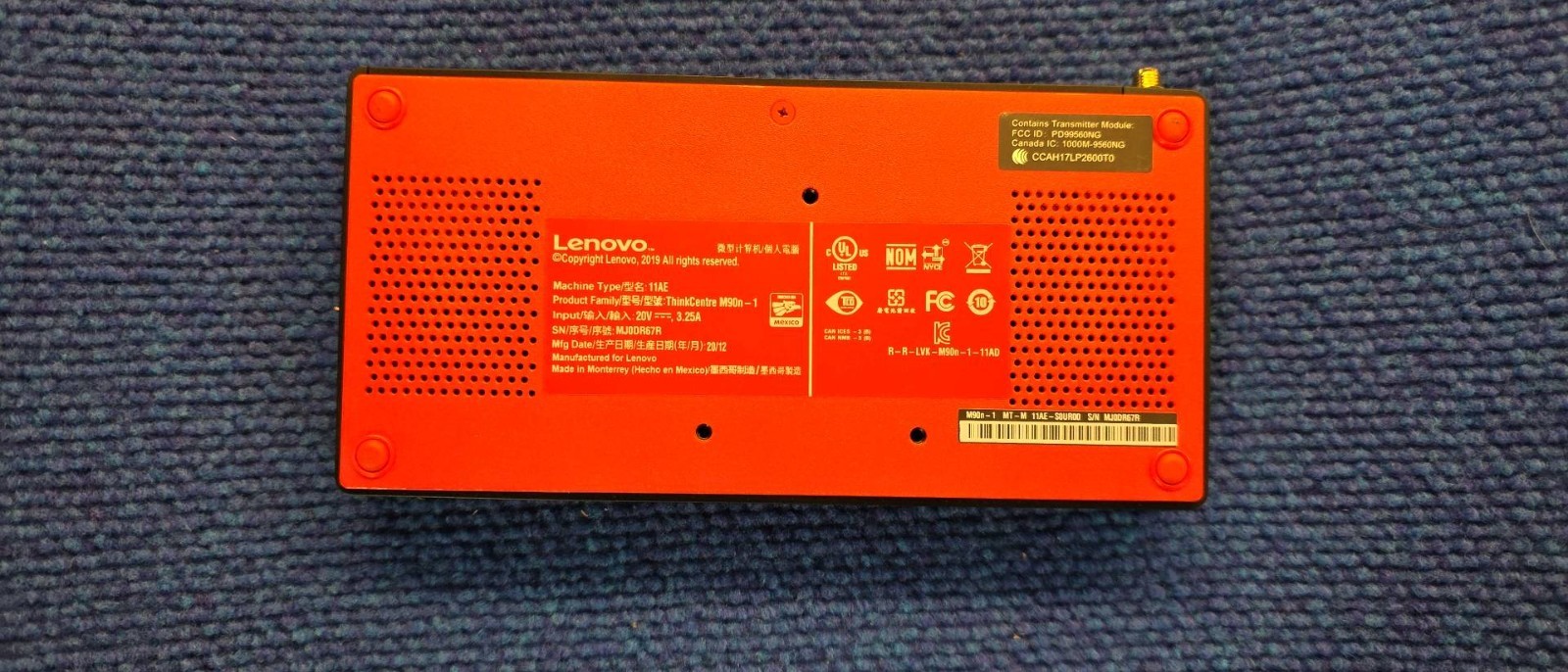 Lenovo ThinkCentre M90n-1 Intel Core i5-8365U, 1.60 GHz, 8 GB RAM,128GB M.2 SSD