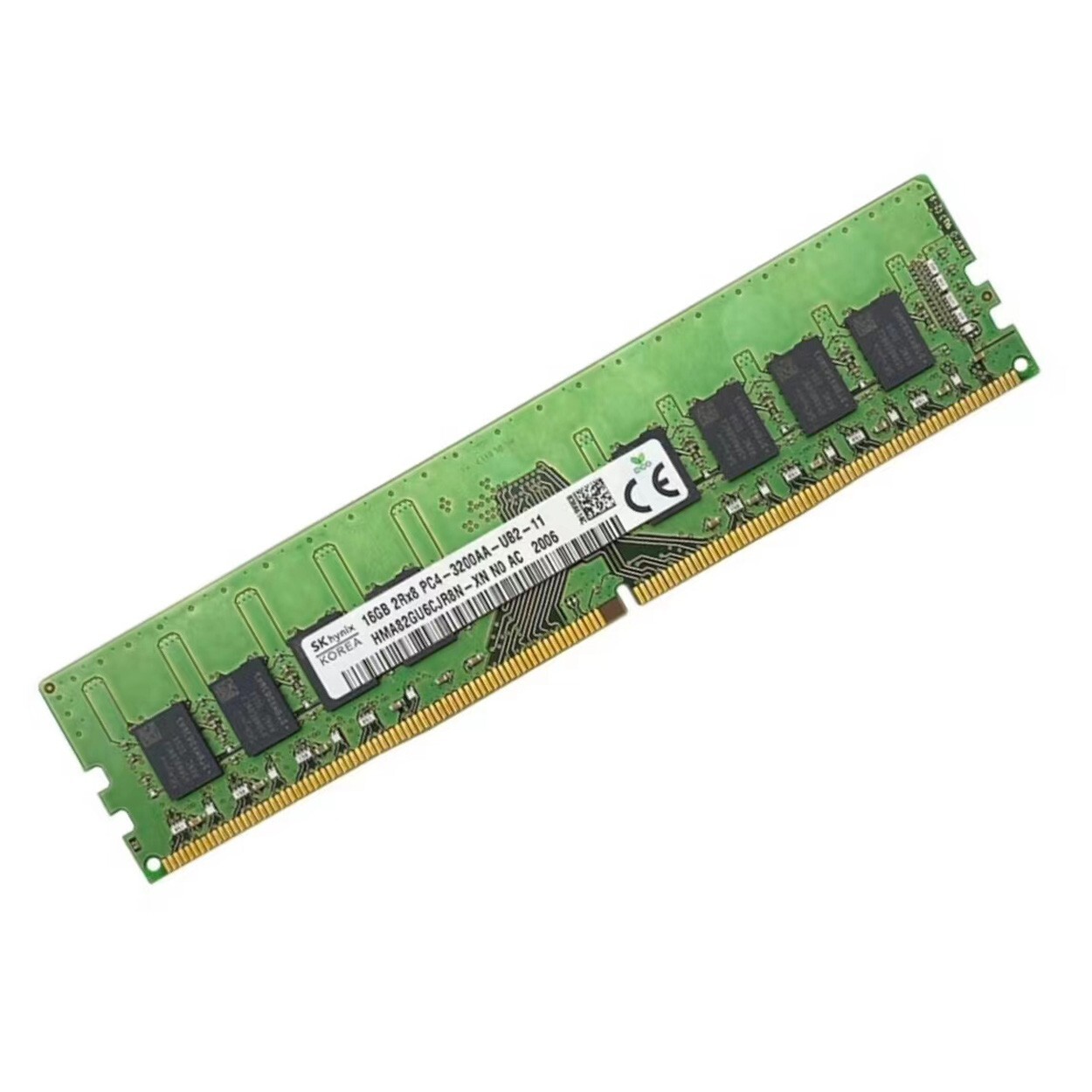 Hynix 32GB (2X16GB) DDR4 3200MHz PC4-25600 2RX8 UDIMM Memory Ram HMA82GU6CJR8N