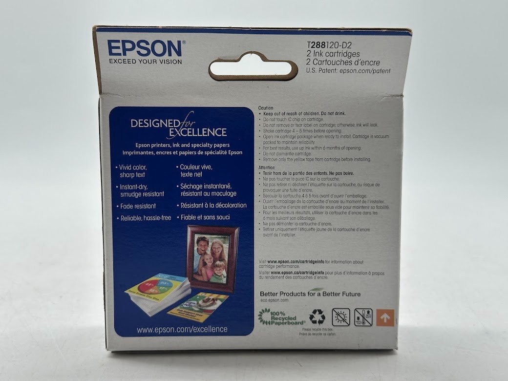 Epson 288 Black Ink Cartridge Dual Pack