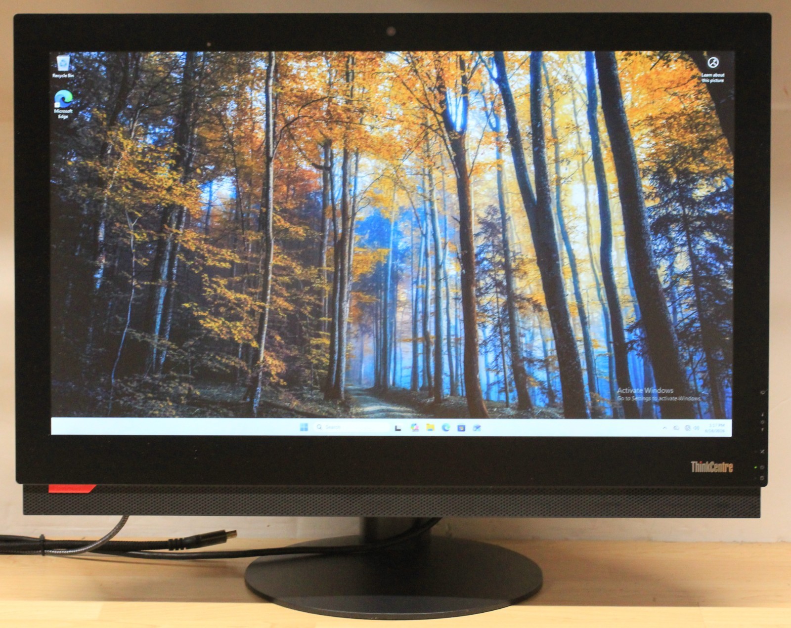 ThinkCentre M900z AiO: 23.8″, i5-6500, 16GB, 256GB SSD, Win 11