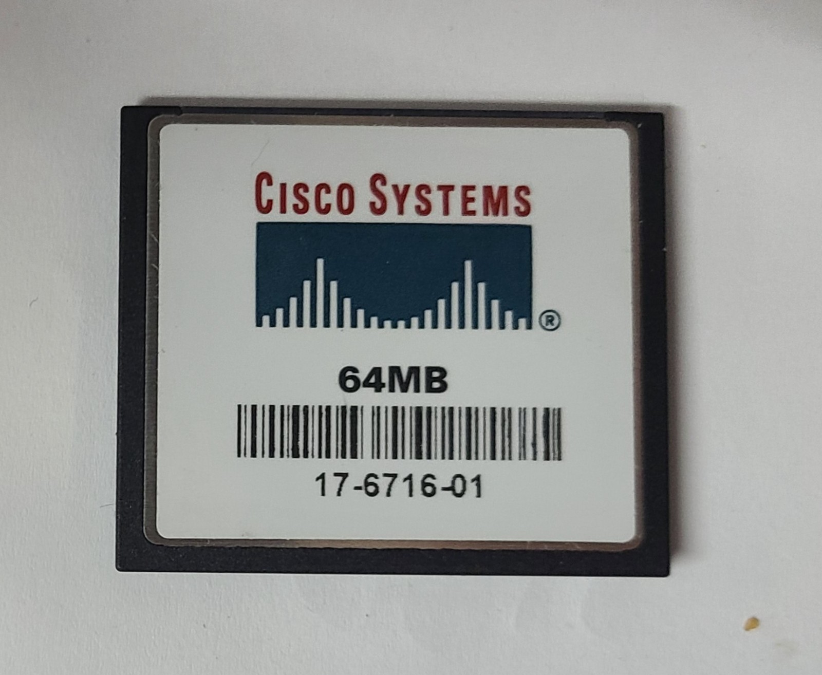 Cisco Systems Compact Flash Memory, 64MB, 17-6716-01