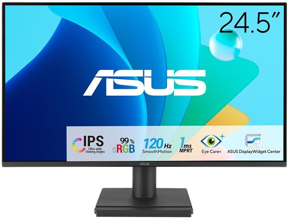 ASUS VA259HGA 24.5″ FHD IPS 120Hz – Adaptive-Sync and Eye Care Technology