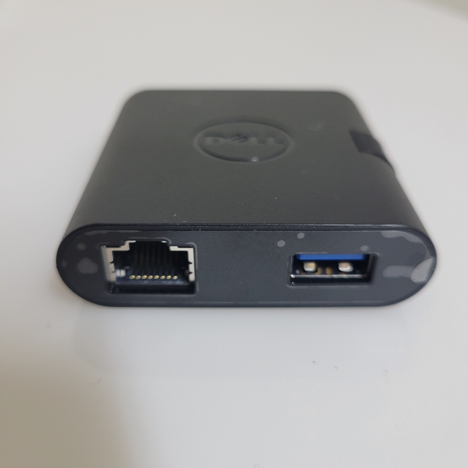 New Dell JF19J USB-C Adapter to HDMI USB 3.0 RJ45 Ethernet VGA Hub DA200