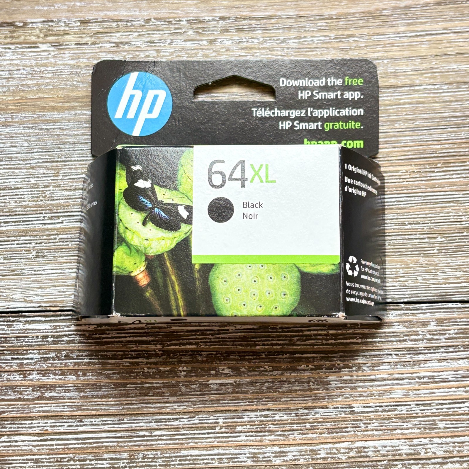 HP Original Ink Cartridge 64XL Black EX2027 New High Yield