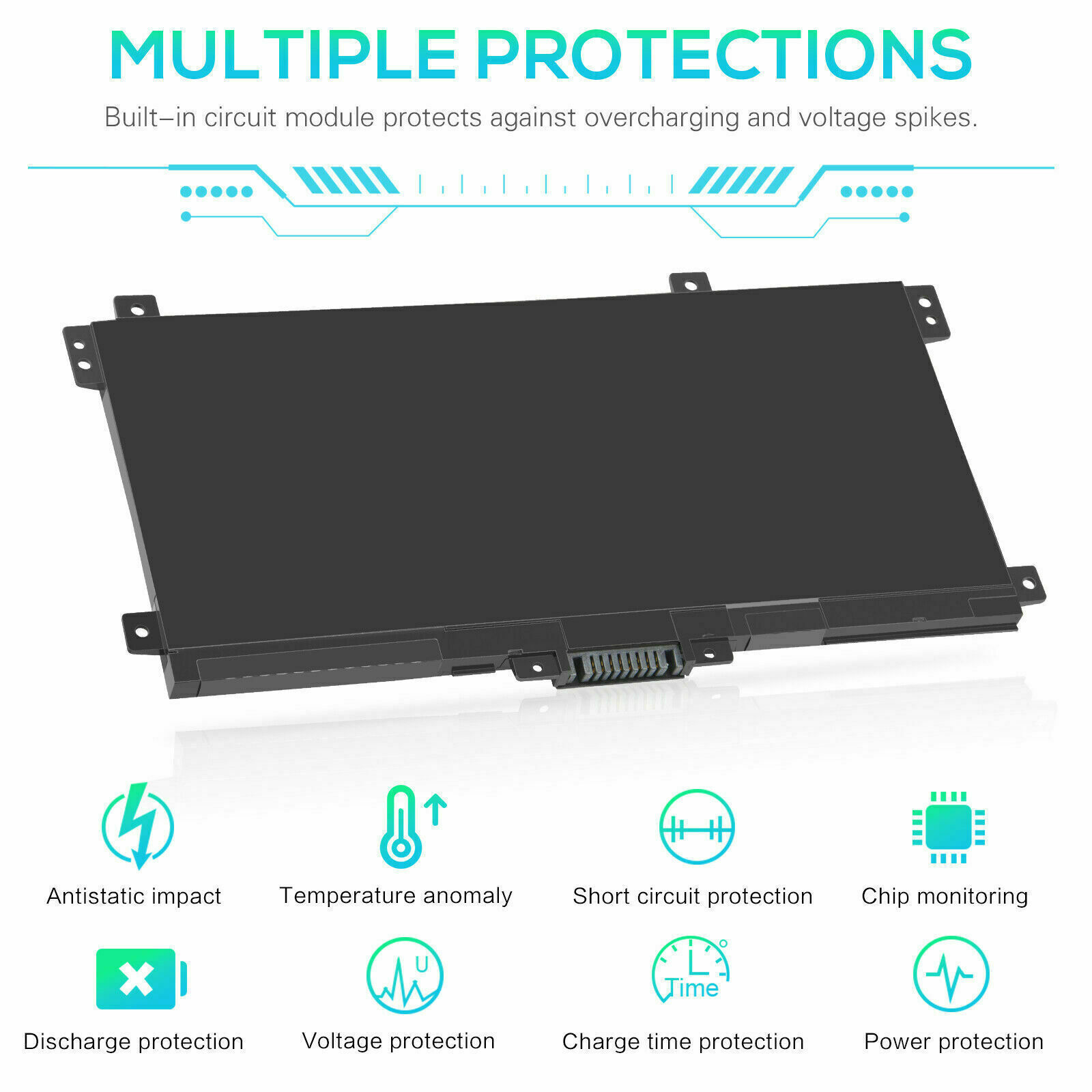 LK03XL Battery For HP ENVY X360 17-AE 17-CE 15-BP 15-BQ 916368-541 916814-855 US