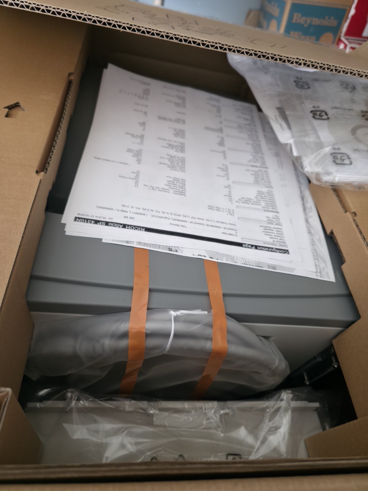 Ricoh Aficio SP4310N Laser Printer-Monochrome New Open Box