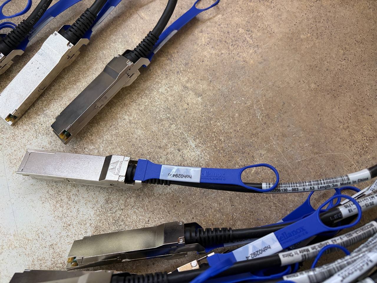 Lot of 24 Mellanox MC2206130-003 40Gb/s QSFP+ Cables