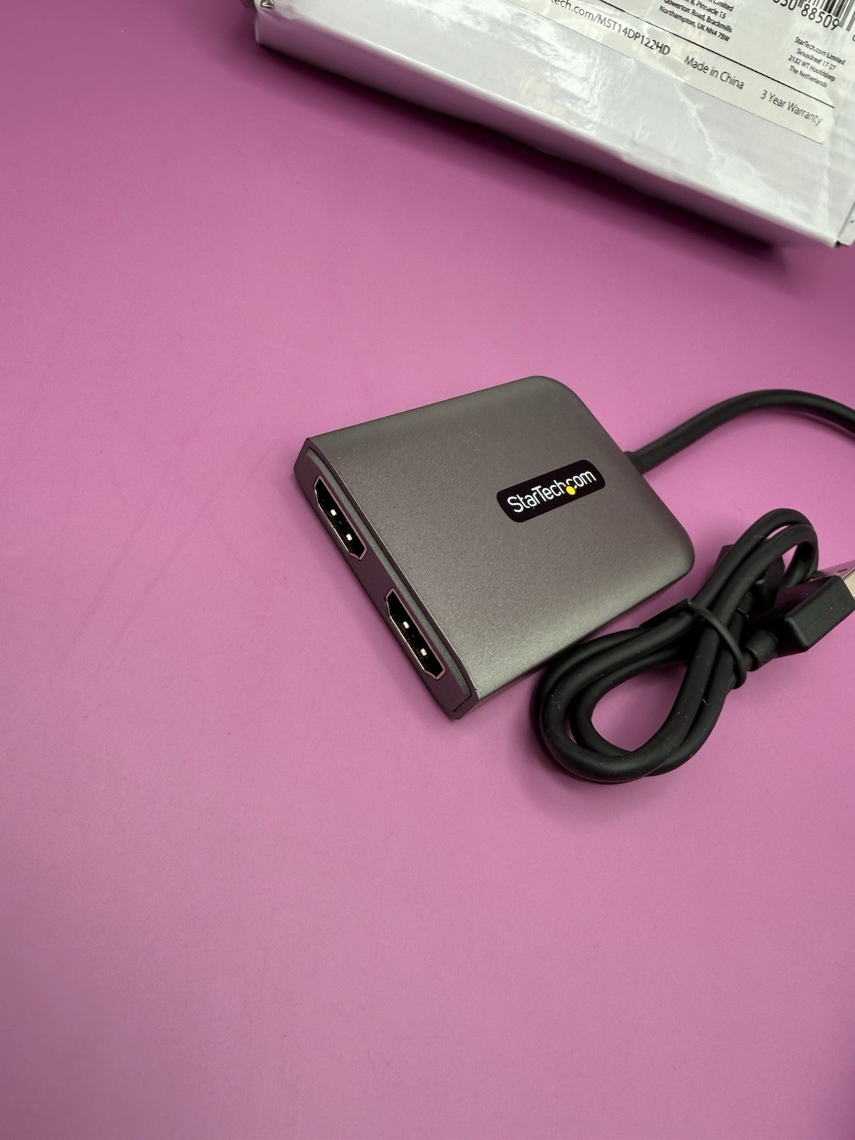 StarTech DP to Dual HDMI MST HUB (mst14dp122hd)