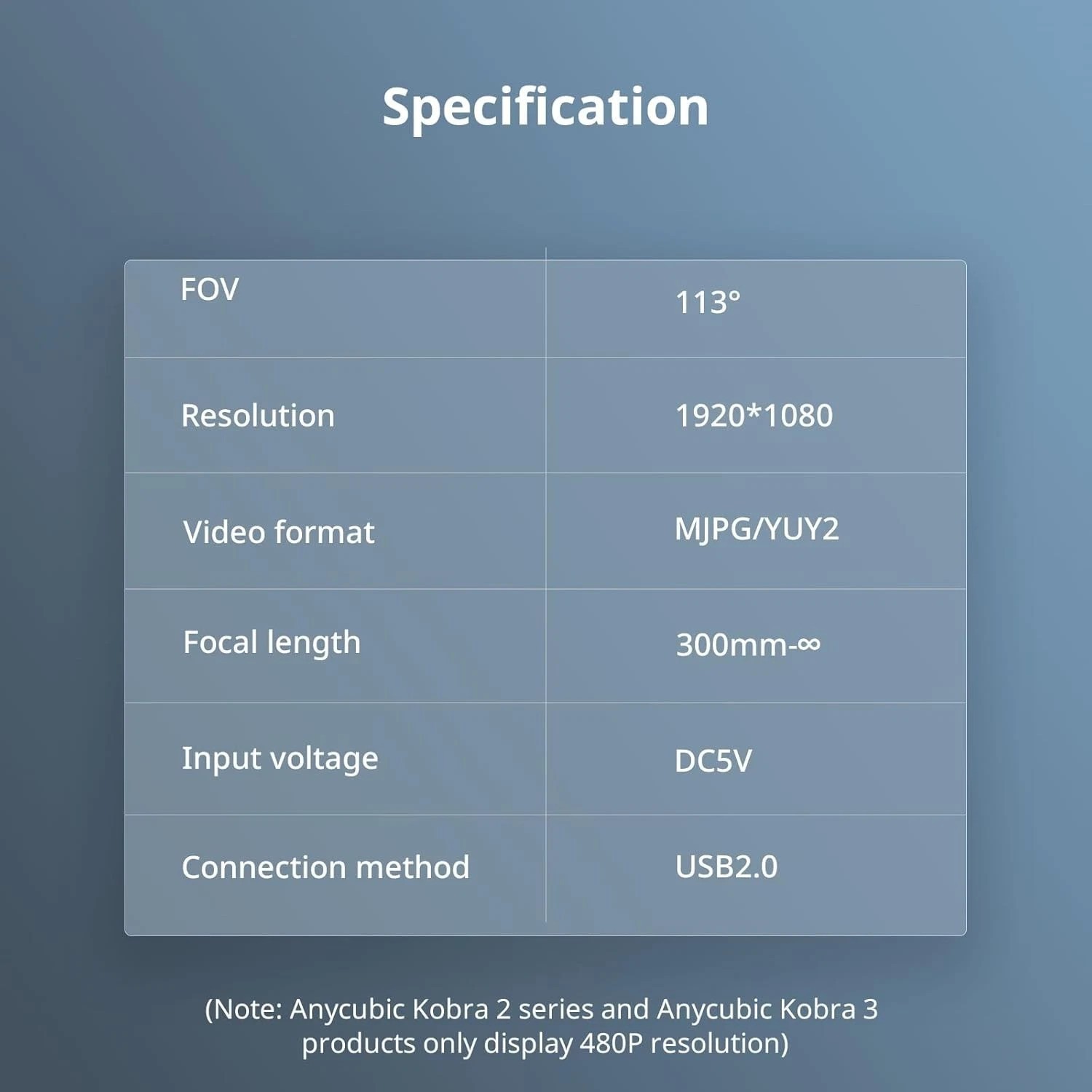 Convenient 3D Printer Monitor: Kobra 3 Camera with Easy Installation & Support