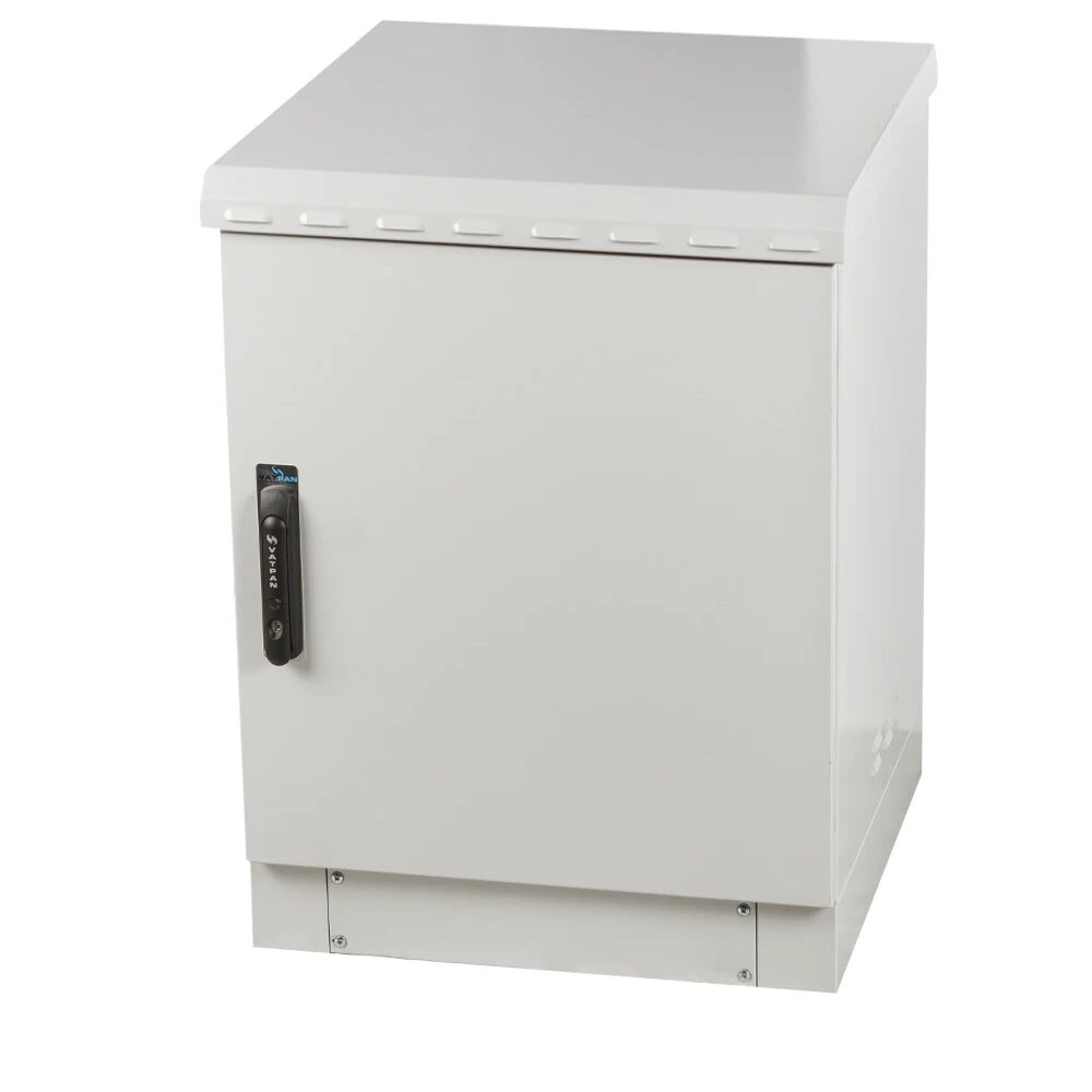 7U-12U Floor Standing Outdoor Network Cabinet – Single Wall, Weatherproof & IP55