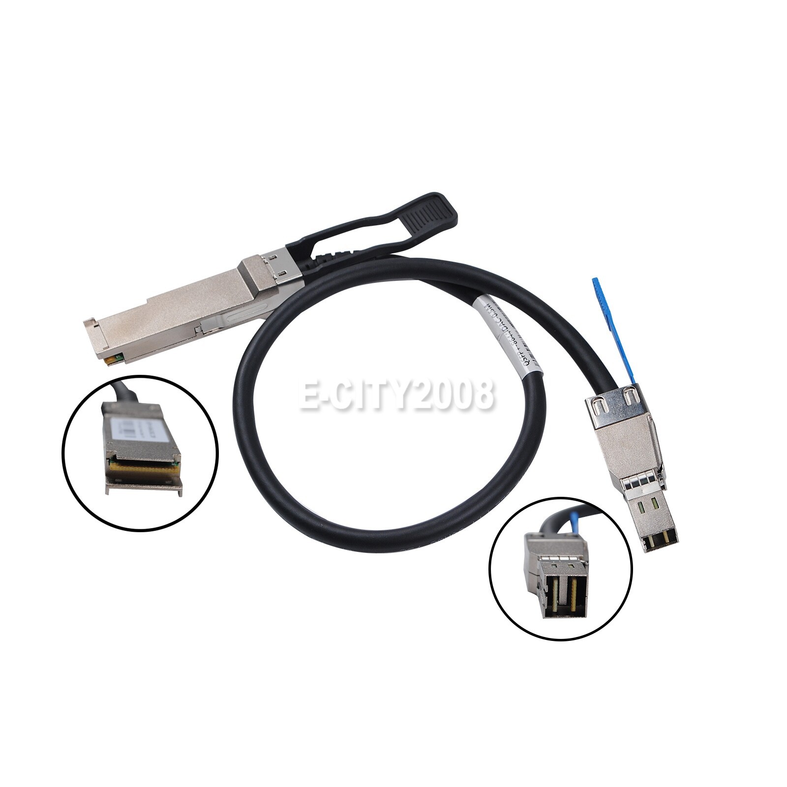 12Gbps QSFP Internal sff-8643 to External sff-8644 Mini SAS Cable 50/100/200cm
