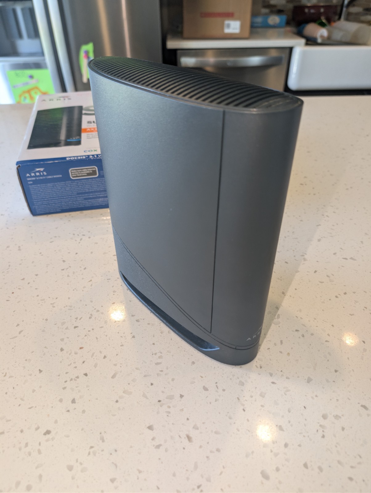 ARRIS Surfboard G34 DOCSIS 3.1 Wi-Fi 6 AX3000 Cable Modem Router Combo – OpenBox