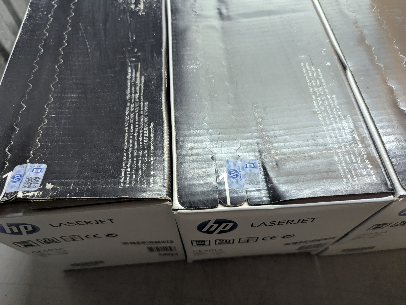 ✨ Genuine HP 507A Cyan Magenta Yellow Toner Set CE401A CE402A CE403A OEM ✨