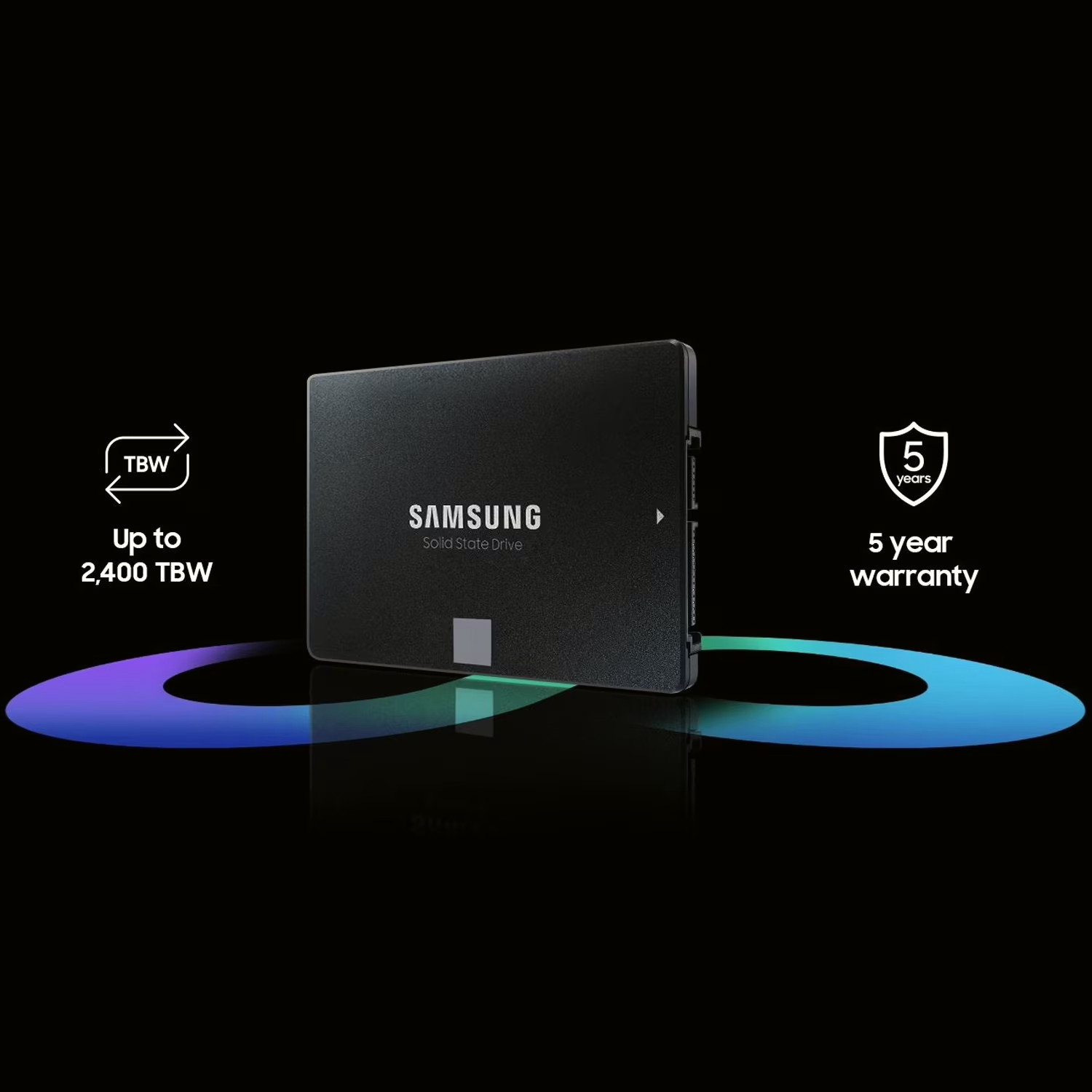 Samsung 870 EVO 4TB SSD – 2.5″ SATA III (MZ-77E4T0B) ~ NEW Factory sealed